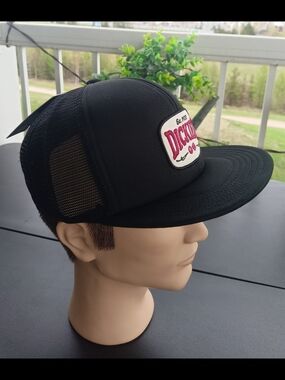 Dickies Men’s Black Trucker Cap